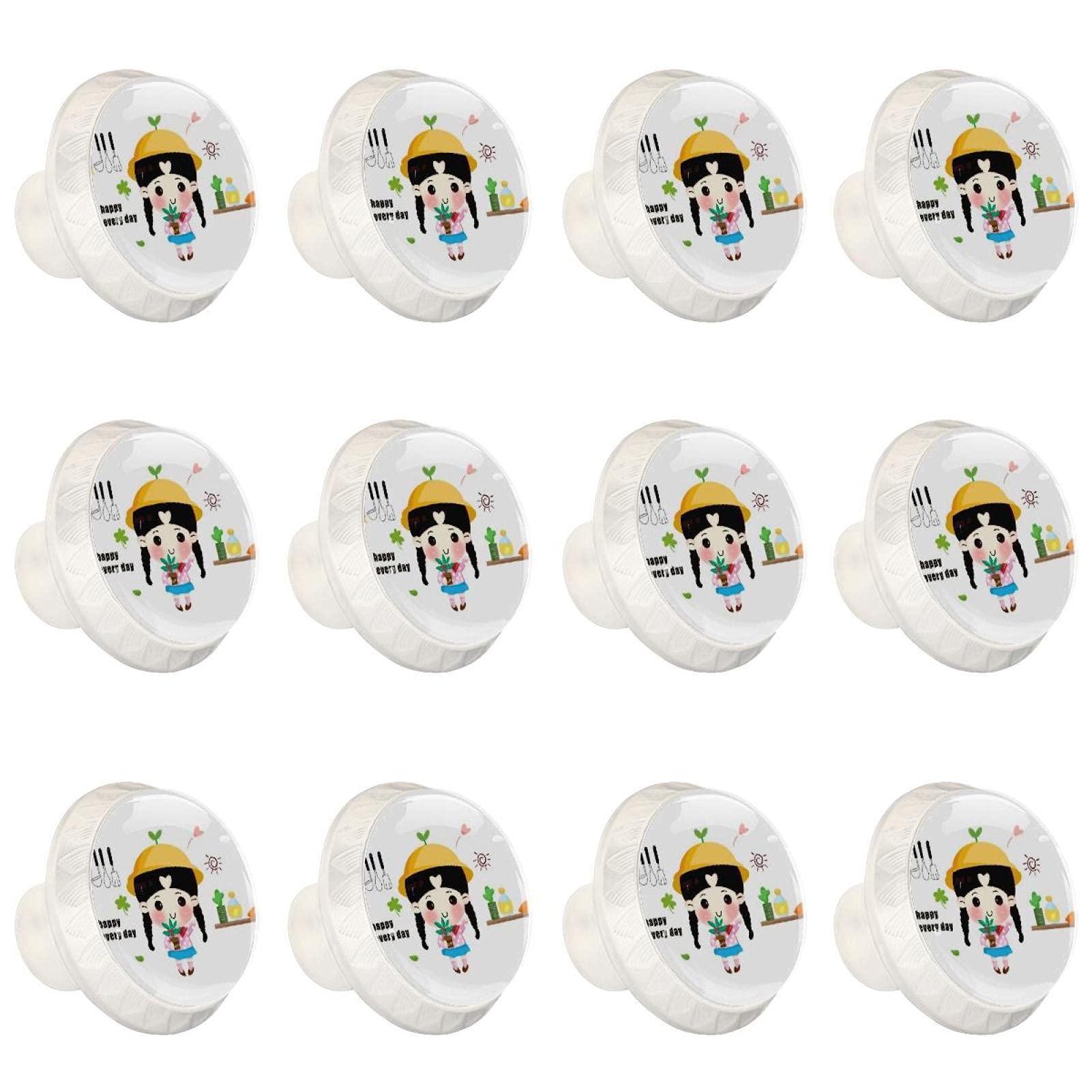 Boutons de cuisine ronds pour remplacer des poignées de commode vieillissantes