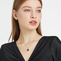 Vista 42 de Natural Jade Necklace for Women Sterling Silver Adjustable Handmade Green Jade Pendant Necklaces Healing Crystal Necklace Good Luck Gift for Her