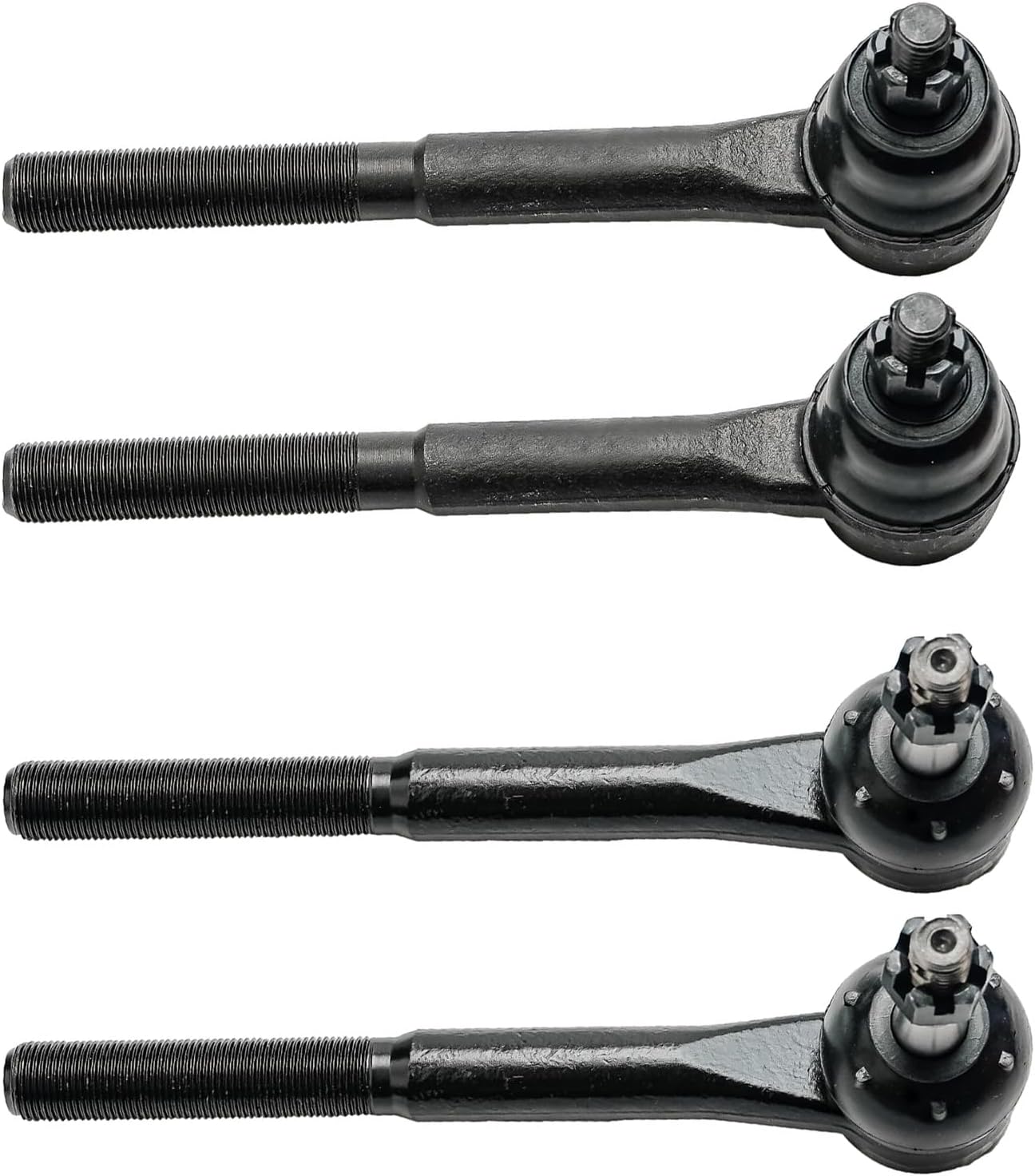 Detroit Axle - Front 15pc Suspension Kit for Chevy GMC K2500 K1500 Suburban Blazer Tahoe Yukon, Upper Lower Ball Joints Inner Outer Tie Rods Sway Bars Adjusting Sleeves Pitman & Idler Arm Replacement