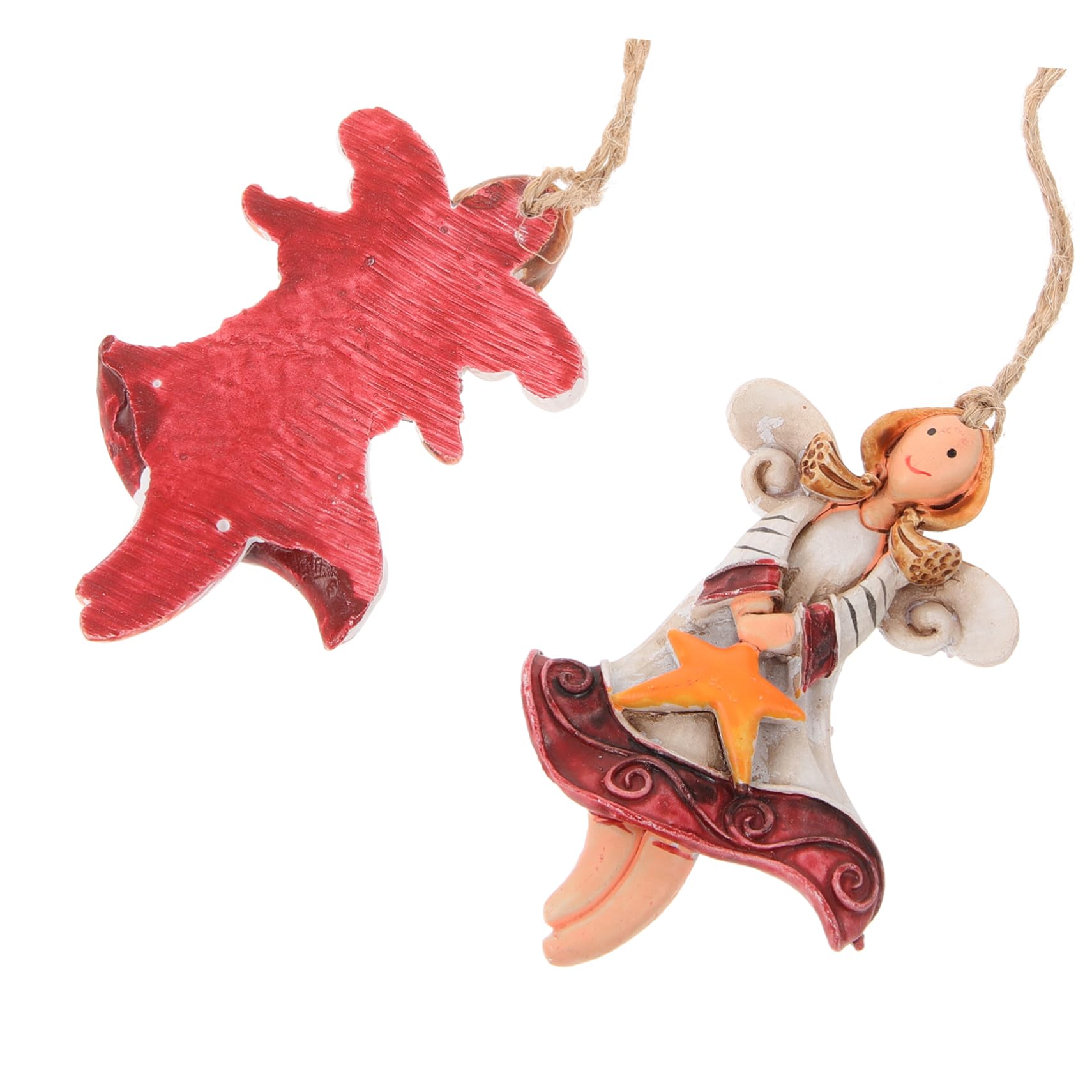 Cabilock 3 Juegos Colgante De Ángel De Navidad Decoración Navideña Adornos Navideños Centros De Mesa Navideños Decoraciones De Adornos Navideños Adornos para Árbol De Navidad 4 Uds * 3