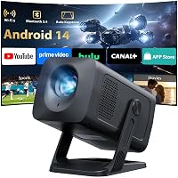 【Apps integrate & Android 14】Proiettore Supporta 4K e 1080P, ZYNIX