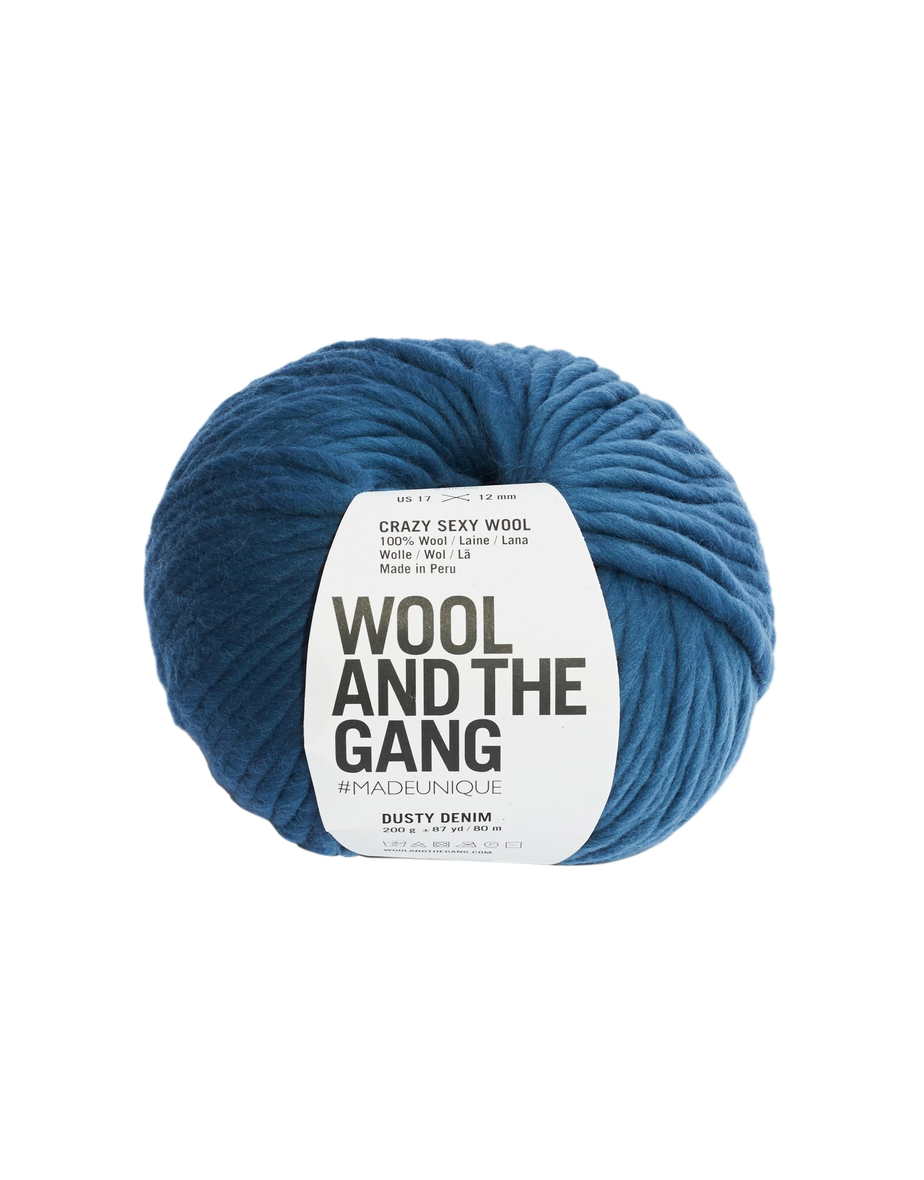 Amazon.com: Wool and The Gang Crazy Sexy Wool 151 Dusty Denim