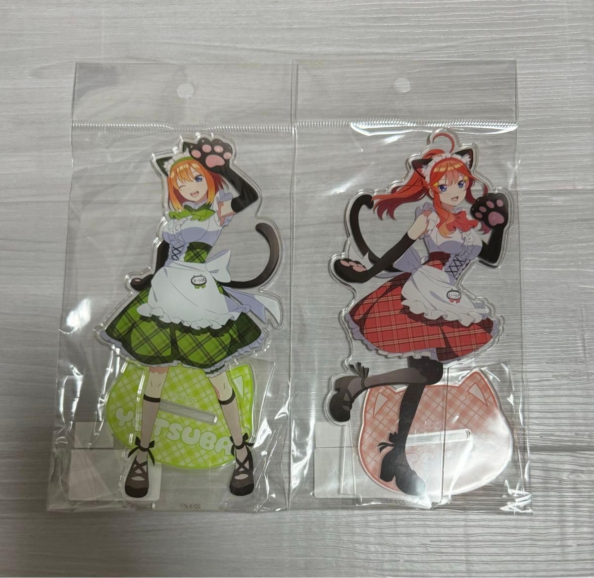 五等分の花嫁　MIKU 猫耳メイド アクリルスタンド 映画「五等分の花嫁」猫手猫耳メイド姿の描き下ろし新作グッズ 6
