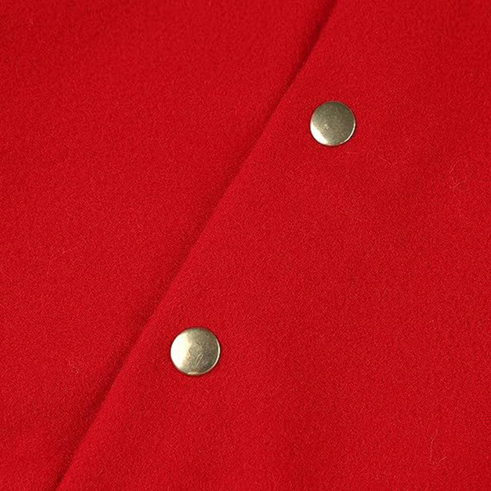 Genérico - Vestido de Navidad rojo de manga larga con capucha, traje festivo para espectáculos y fiestas