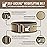 Element 26 Self-Locking Weight Lifting Belt - Premium Weightlifting Belt for Serious Functional Fitness, and Olympic Lifting Athletes - Lifting Belt for Men and Women (Large, Ranger Tan)