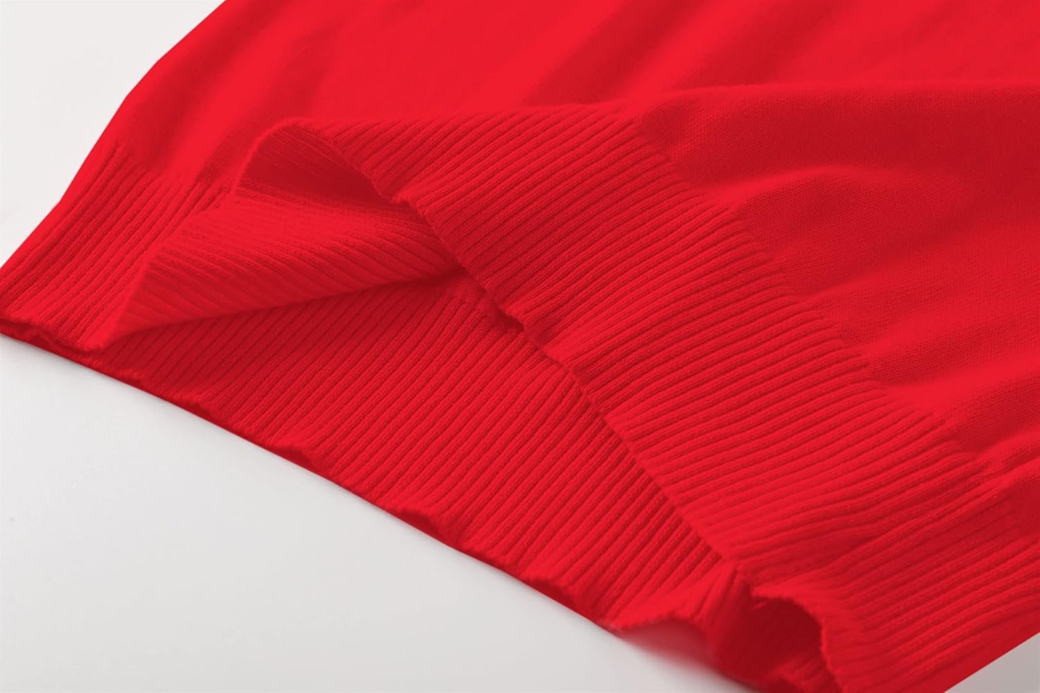 DAIMIDY Women's Short Sleeve Crew Neck Sweaters Lightweight Summer Sweater Casual Knit Pullover Tops - Image 6