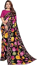 Elegant Women's Bollywood Printed Georgette Saree