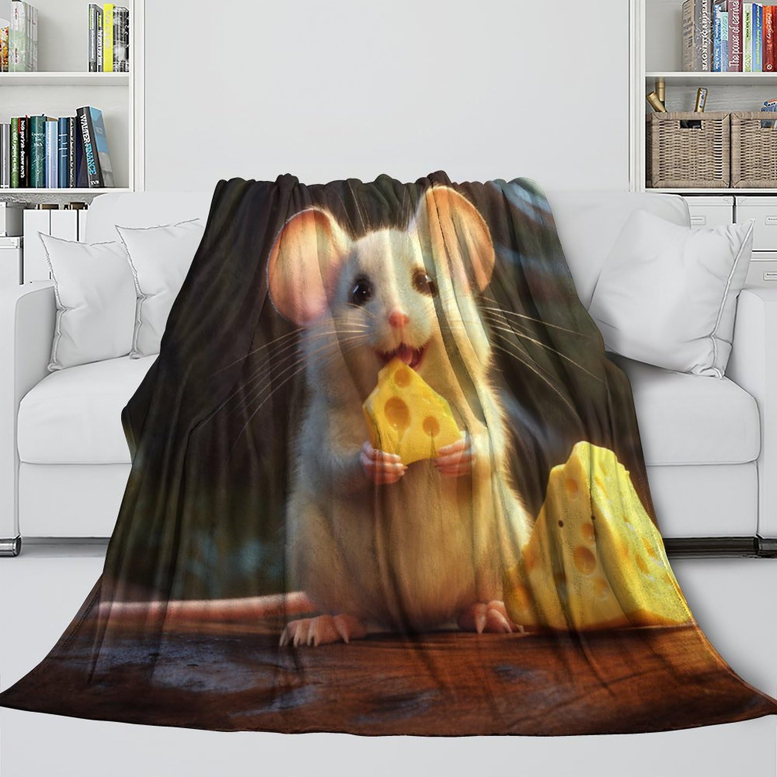 Neo Coperta elettrica riscaldata in morbida flanella spessa Sherpa reversibile (grigio