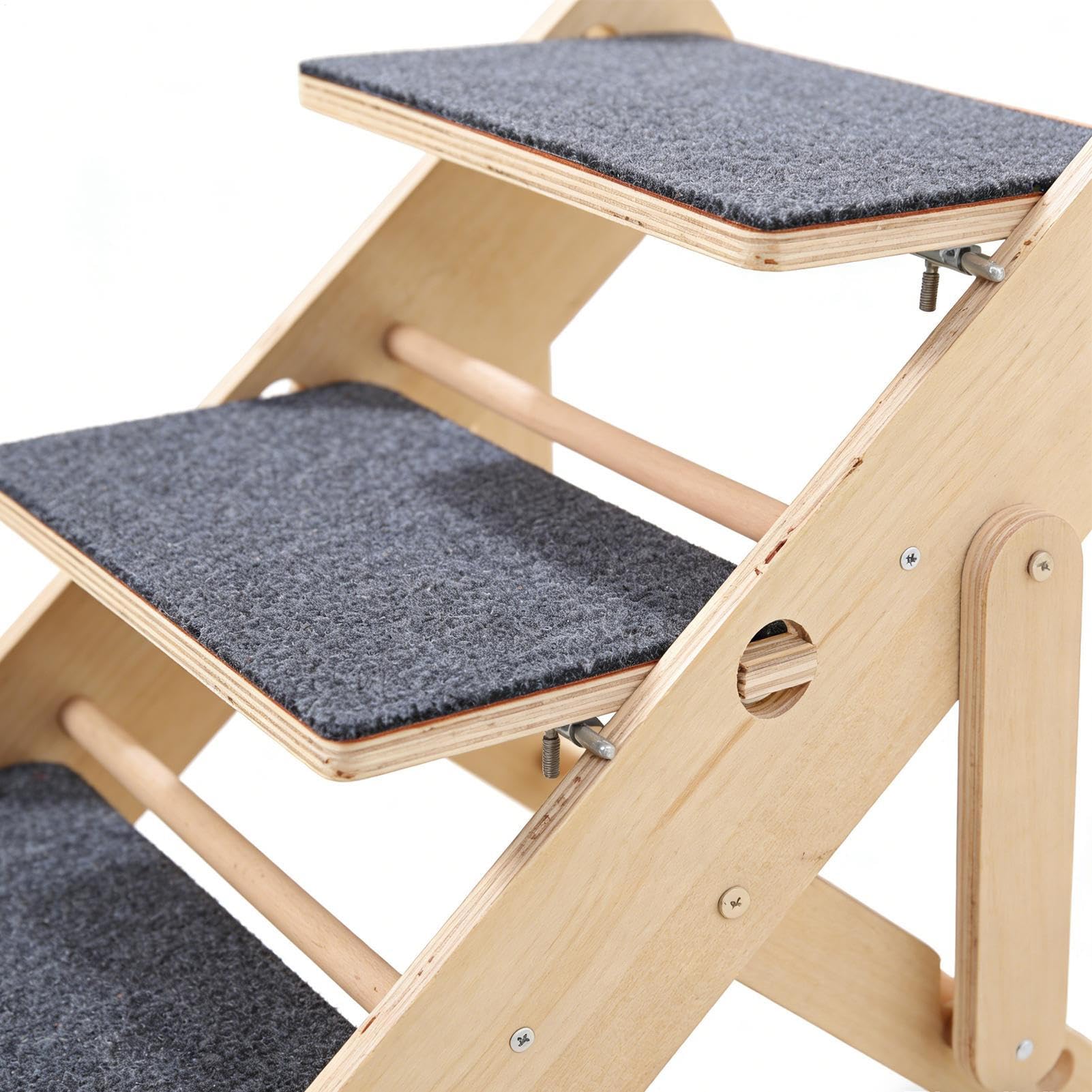 Escaleras para Perros Escaleras Plegables Estables para Mascotas | Rampa escalera para camas altas para Subir al Sofá, Sillón, Cama o Utilizar en Salón y Dormitorio