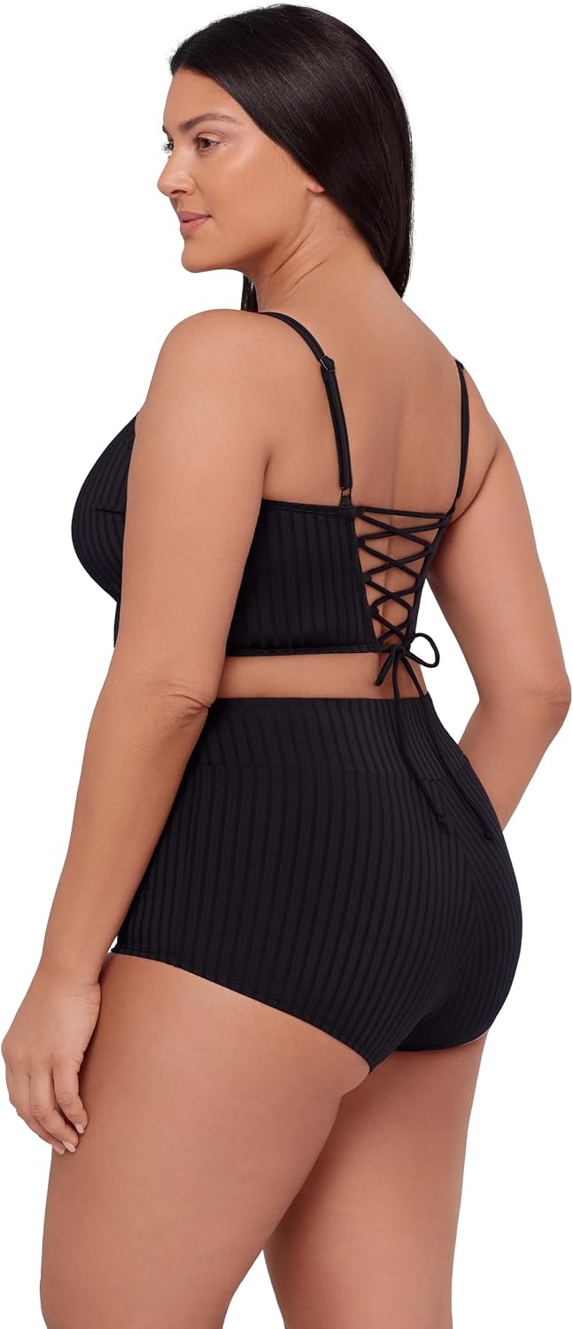 S3 Swim Women's Square Midkini Top