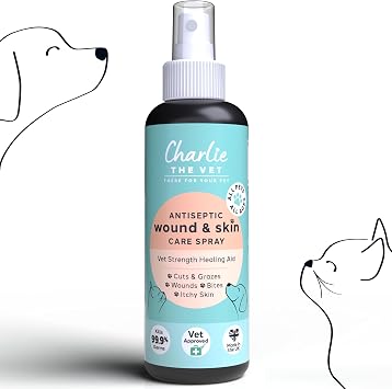 Antiseptic Wound & Skin Care Spray 100ml | Award-Winning | Stops Itching, Fights Infection, Heals Fast | Safe, Non-Stinging, Natural | Veterinary Strength for Dogs, Cats & Pets
