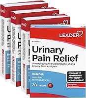 Vista 9 de LEADER Alivio del dolor urinario máxima fuerza, alivio rápido del dolor de las infecciones urinarias, ardor y urgencia, infección del tracto