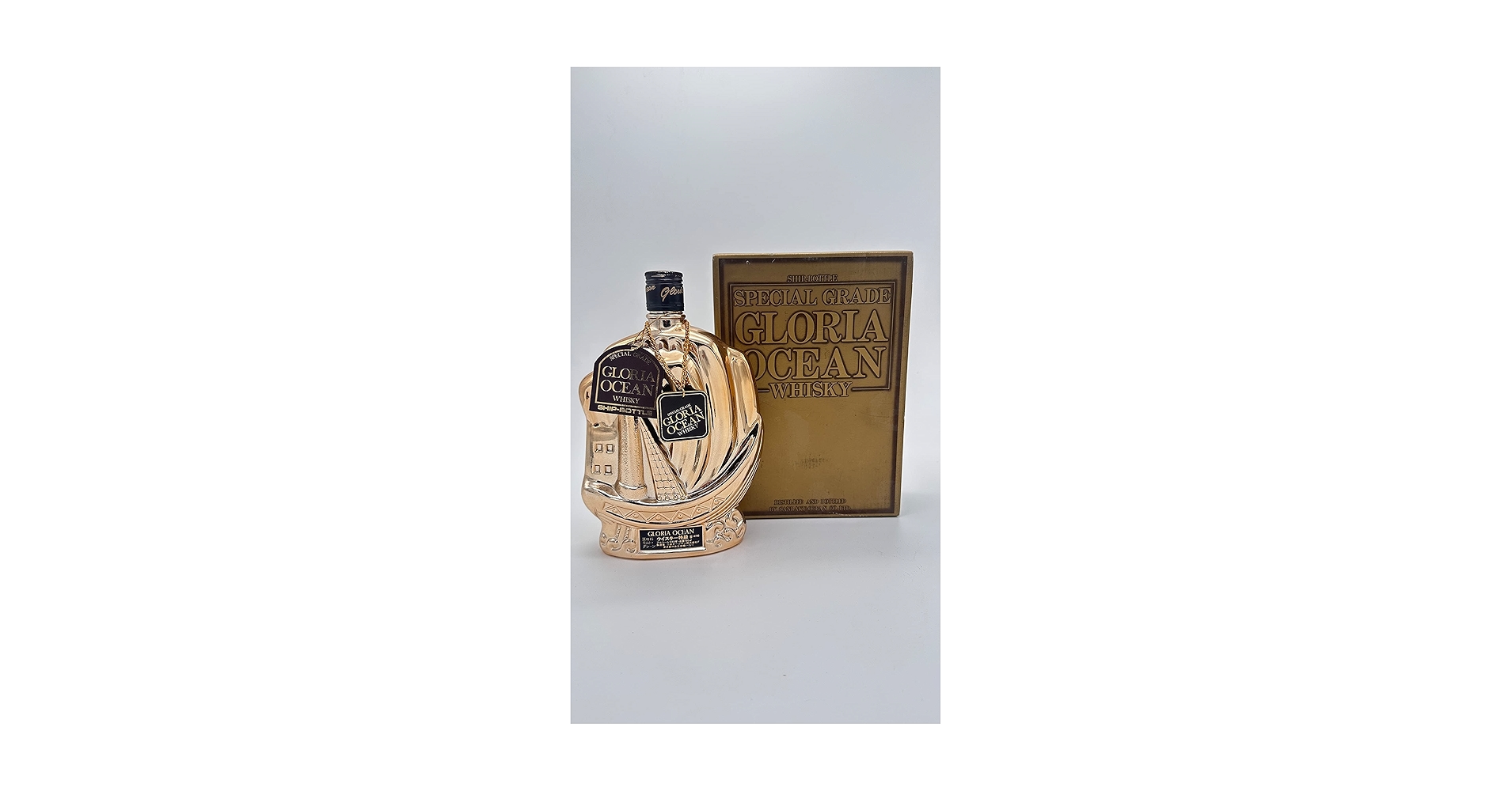 未開封 古酒 GLORIA OCEAN 760ml Alc 43% Amazon.co.jp: GLORIA OCEAN Gold Whiskey Specialty 43% 26.9