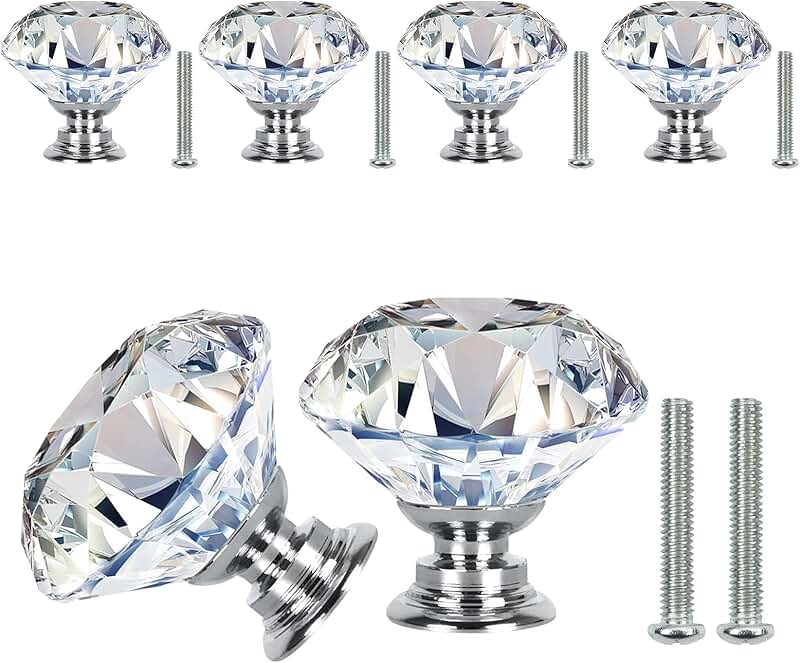 Amazon.co.uk crystal knobs