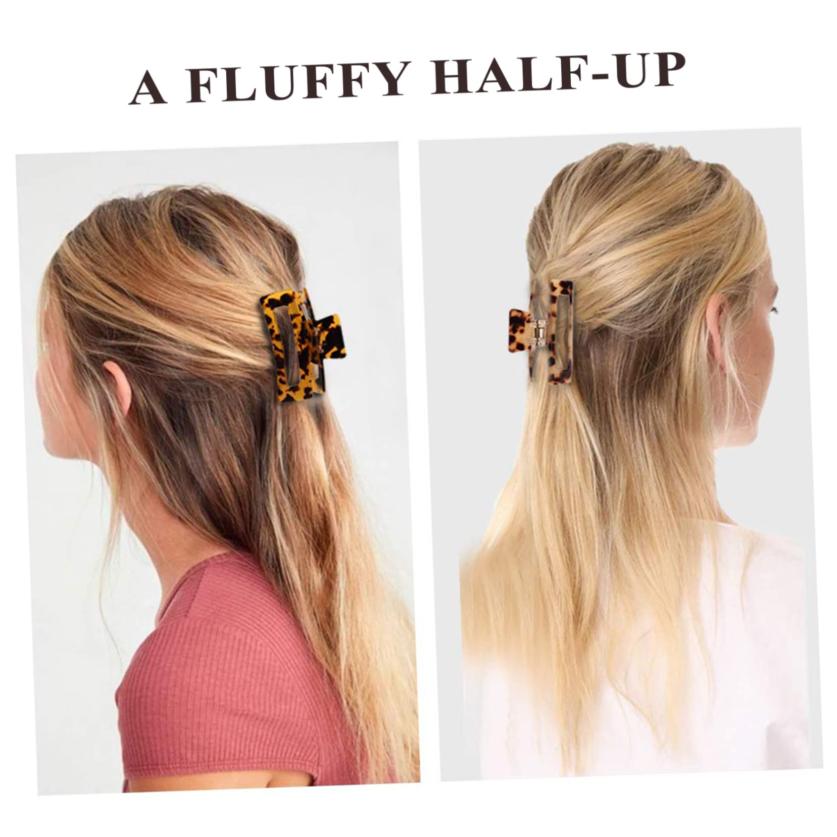 Beavorty 12stücke Haarspangen Clips Große Haarklammern Für Damen Für Makeup Bad Oder Styling Geometrisches Design Champagner Starker Halt Für Verschiedene Haarstyles