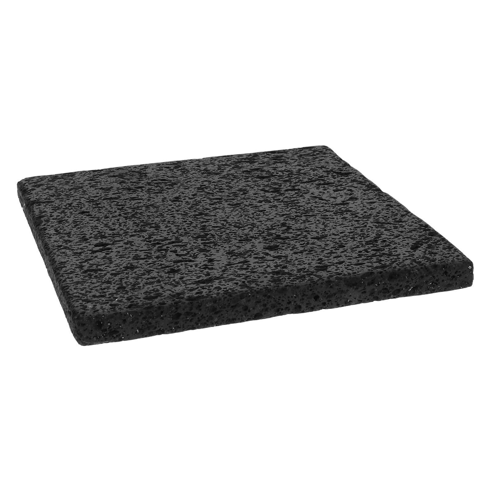MAGICLULU Piastra Pietra Nera in Pietra Lavica Rettangolare per Grigliata senza Fumo per Barbecue Coreano per Bistecca e Verdure in Cucina Domestica