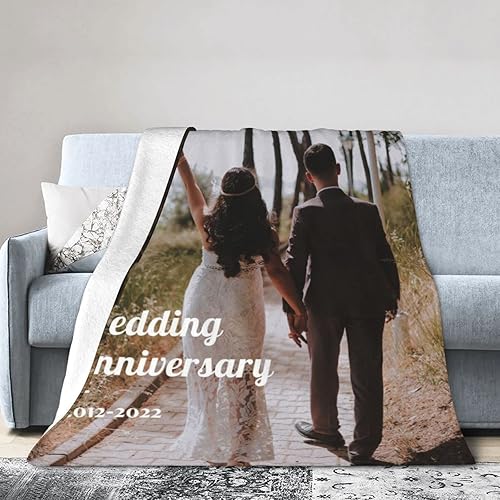 Manta personalizada con foto y texto personalizado, manta para papá con imágenes de regalo para bebés, amigos, amantes y mascotas, manta