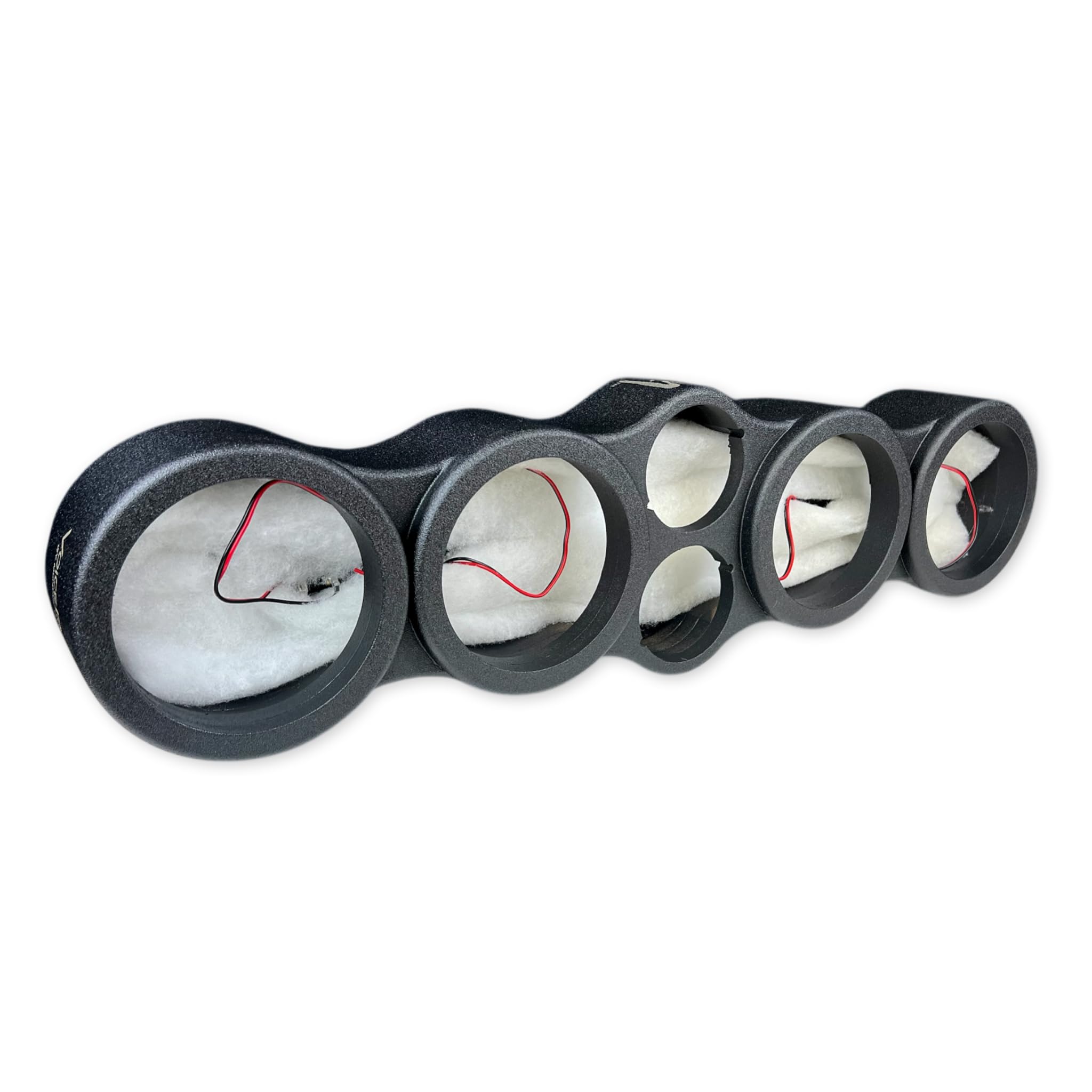 MENACE AUDIO® Quad (4) 6.5" with 2 x 4 Tweeters Empty Midrange Enclosure