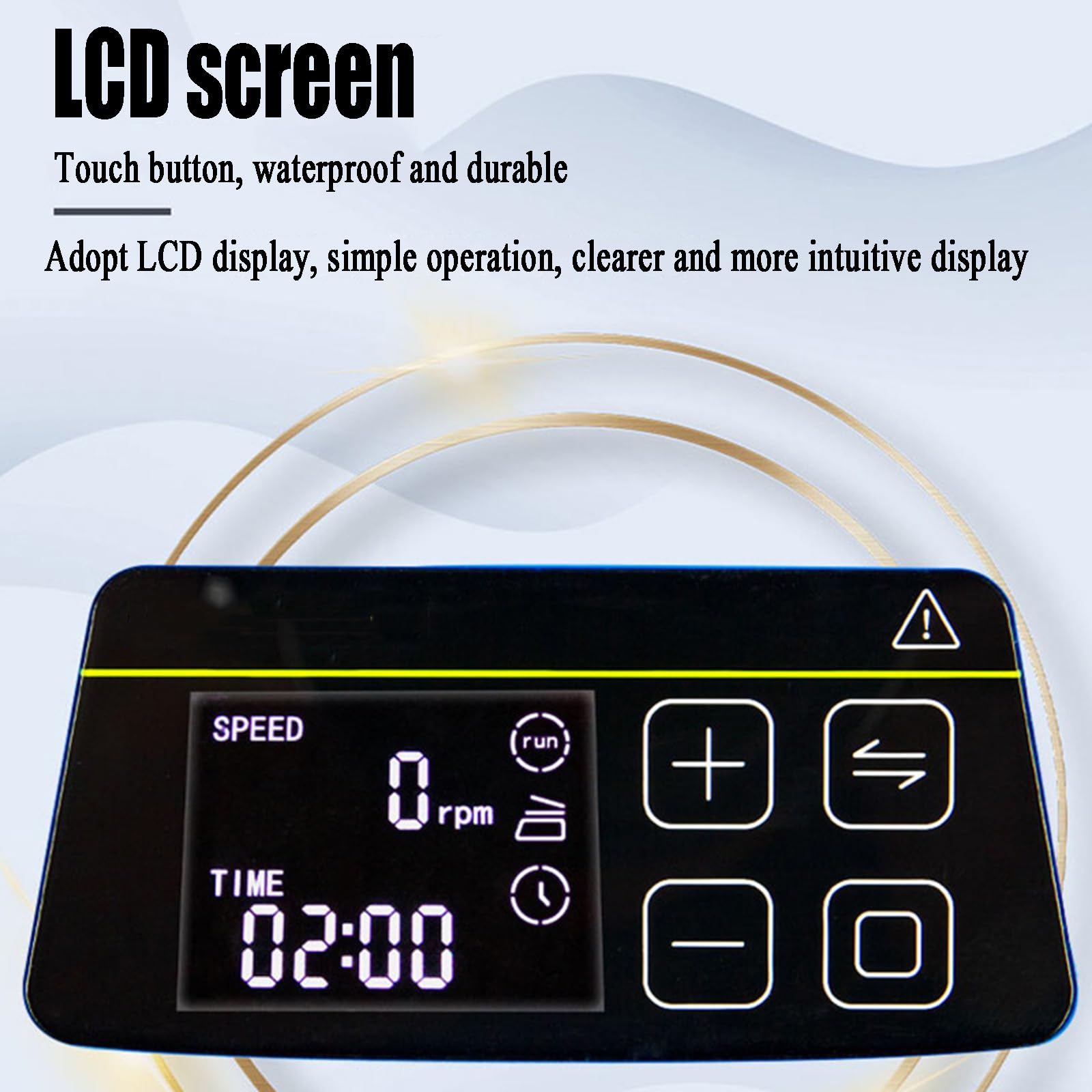 Mini Centrifuga da Laboratorio, Centrifuga Elettrica con Display LCD, 5000 Giri/min/1350 Xg, con Rotore E Tubi Centrifughi, per La Separazione dei Liquidi