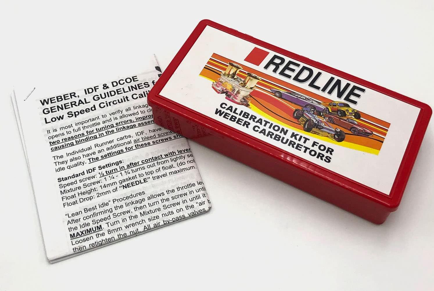 Weber Redline Dual IDF & DCOE Main Jet Pack 737-248