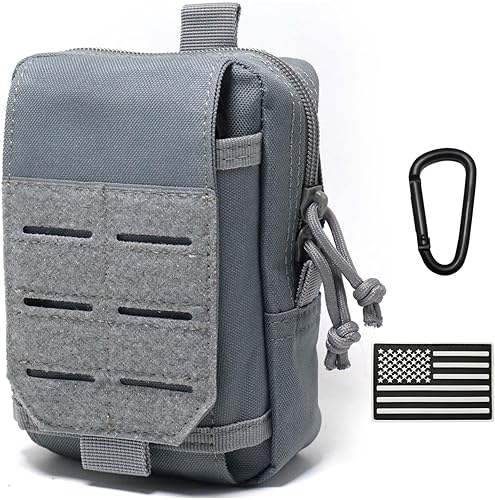Miniatura 11 de Bolsa táctica Molle bolsa militar para hombres al aire libre bolsa de herramientas EDC bolsa de herramientas utilitario organizador chaleco paquete