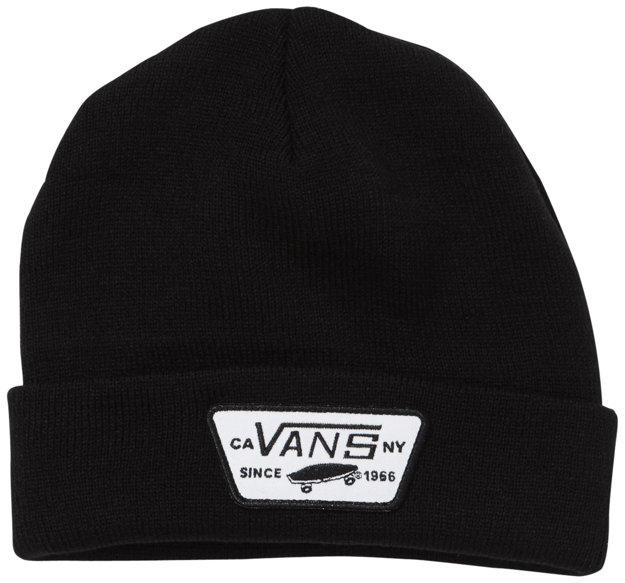 VANS Men's Milford Beanie, Black, One 