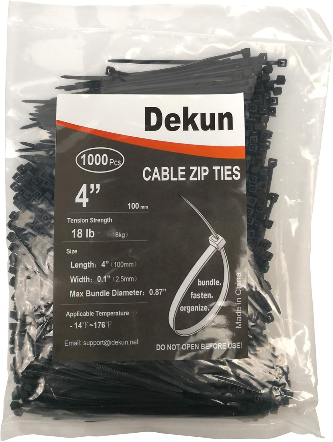 Get Special Price Cable Zip Ties 4 Inch, Multi-Purpose Electrical Cable Ties Wire Zip Ties, 200 Pack, White Super Sale 🛒 Cable Zip Ties 4 Inch, Multi-Purpose Electrical Cable Ties Wire Zip Ties, 200 Pack, White