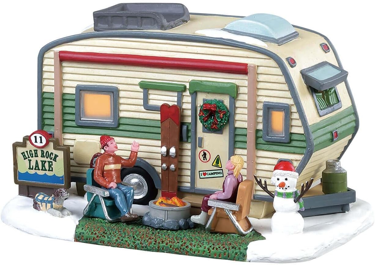 Christmas Village - High Rock Lake Trailer - Battery Operated (85322)
