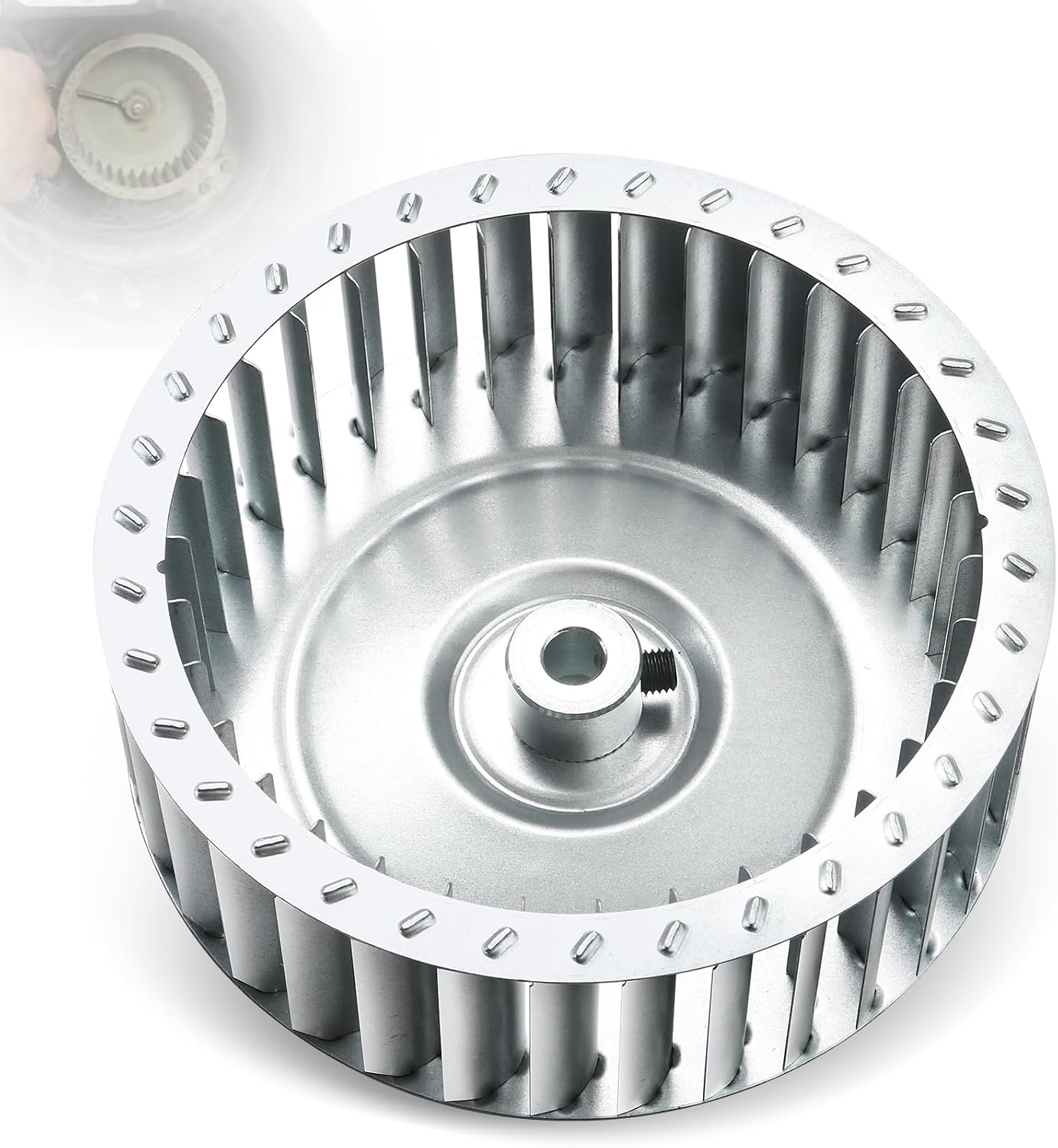 8710-4358 Blower Wheel Replacement compatible with Fasco Draft Inducers A137 A136 A142 A165 A168 A224 A227 A307 A225 A158 A280, 4-3/4" Dia x 1-3/4" Wide, 5/16" Bore Precision Balanced