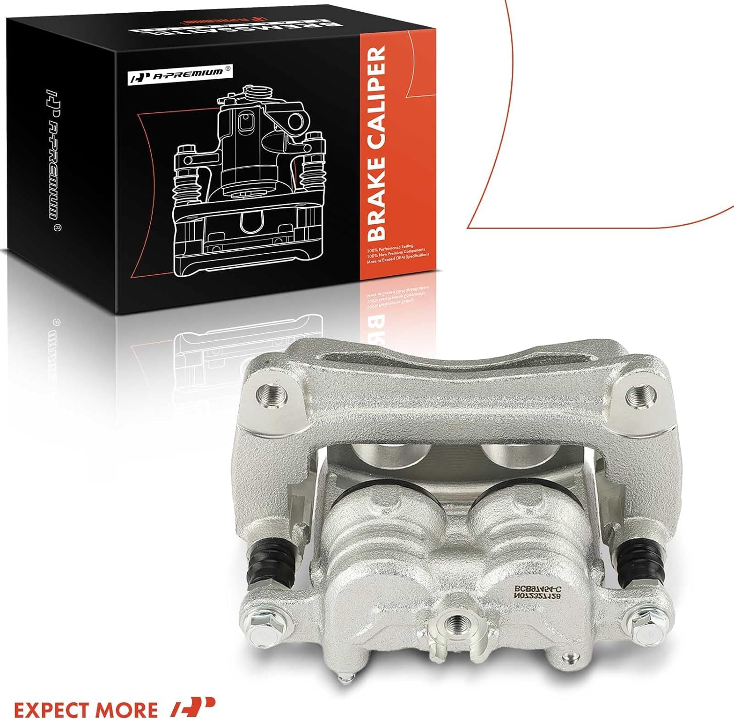 A-Premium Disc Brake Caliper Assembly with Bracket Compatible with Subaru Forester 2019, Impreza 2017-2018, Crosstrek 2018-2020 - Front Left Driver Side