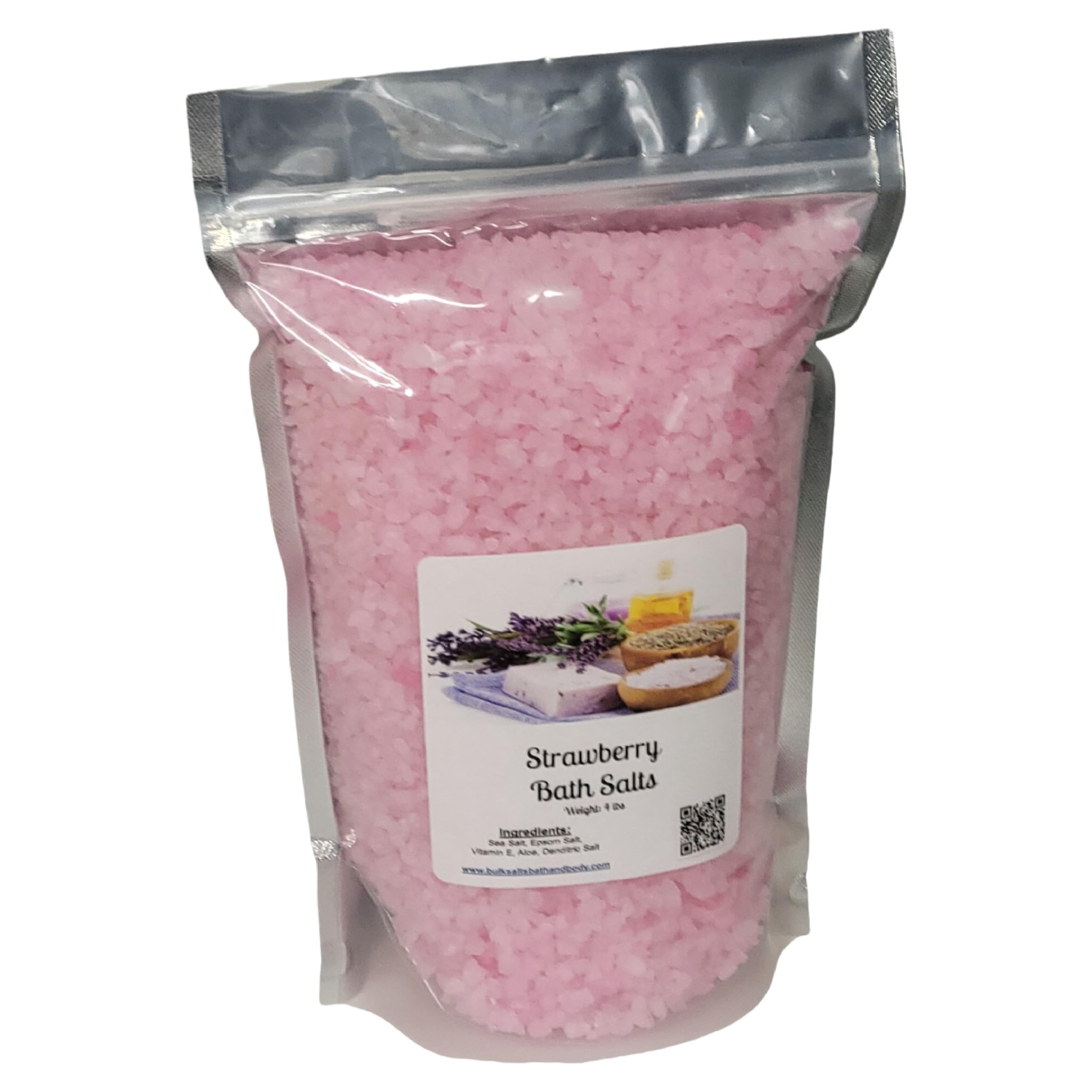 Bath Salts | 4lb Bag (64oz.) | Choose Your Scent | Epsom Salt | Sea Salt| Bathing | Body Care | Beauty | Relaxation | Spa | Pedicure | Manicure | Soak