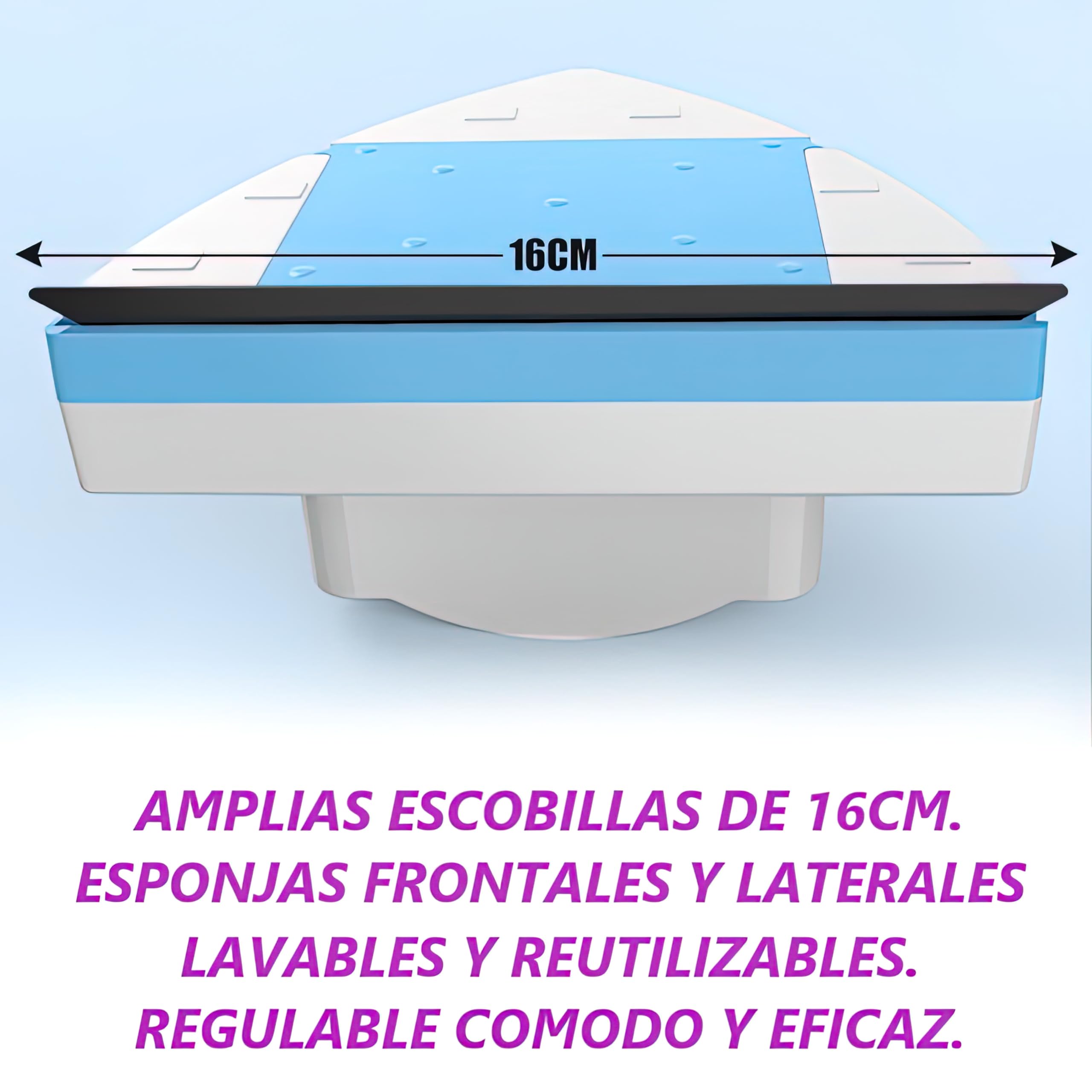 Limpiacristales Magnetico - Regulable de 5 a 25mm de grosor para cristales sencillos y doble cristal (tipo Climalit) - Limpia Cristales Magnetico, Limpia Ventanas.