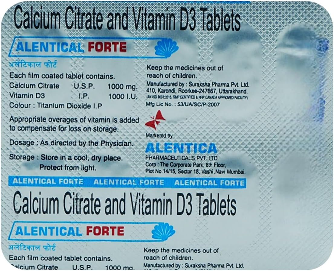 Alentical Forte - Strip of 10 Tablets