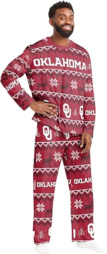Miniatura 6 de FOCO NCAA College Team Ugly Pattern Matching Set Family Holiday Pajamas