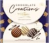 Katsy Style Victoria Chocolate Creations - Luxury Biscuit Collection, Assorted Milk, Dark and White Chocolate Biscuits, 307g Pack, Gift Box for Sharing, Tea Time Snacks, Sweet Treat Assortment