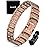MagnetRX Copper Viking Bracelet for Men - Ultra Strength Magnetic Mens Viking Bracelets - Adjustable Bracelet with Included Sizing Tool (Viking Style)