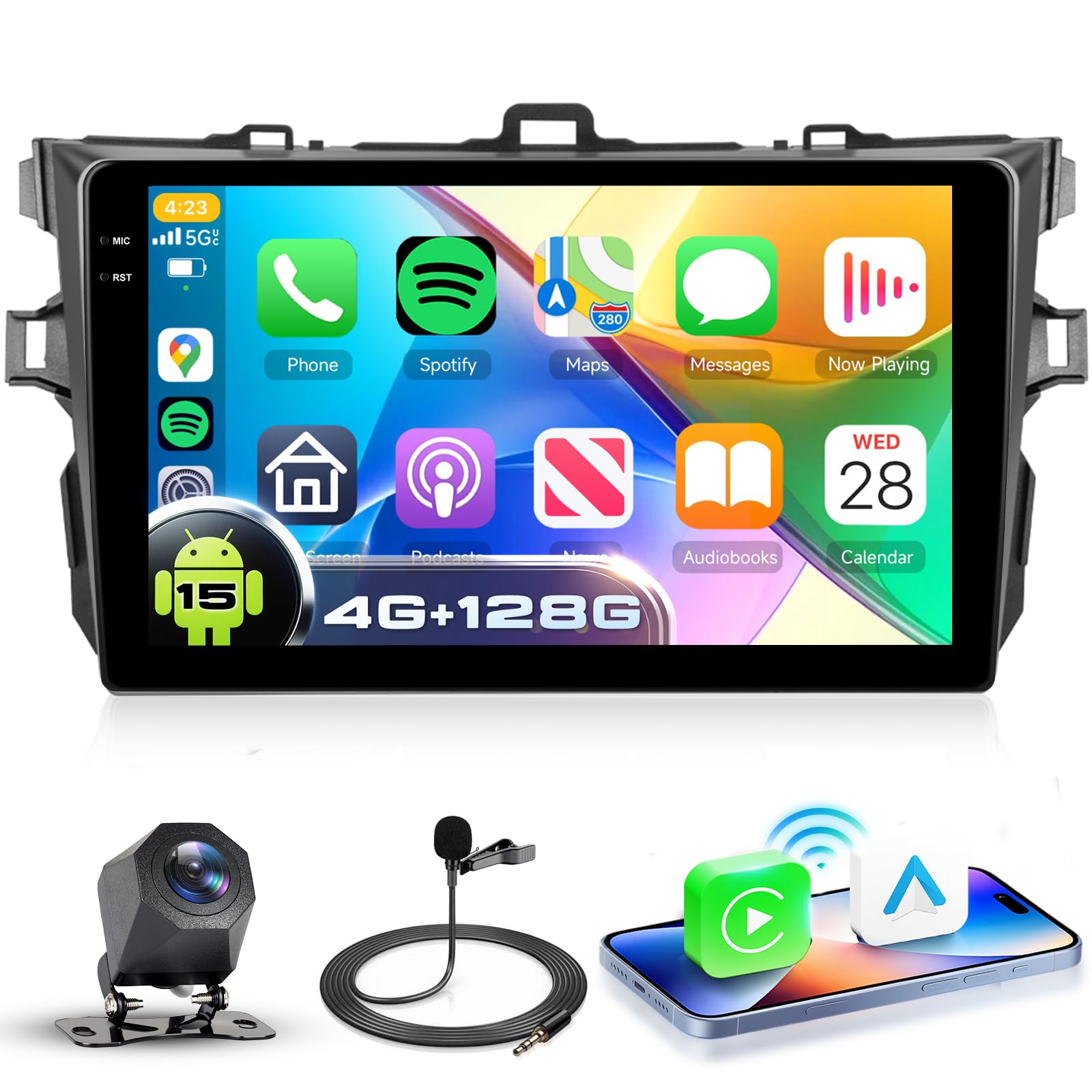 VECHTEL 4G+128G Android 15 Car Radio - vehicle gps | Mubboo