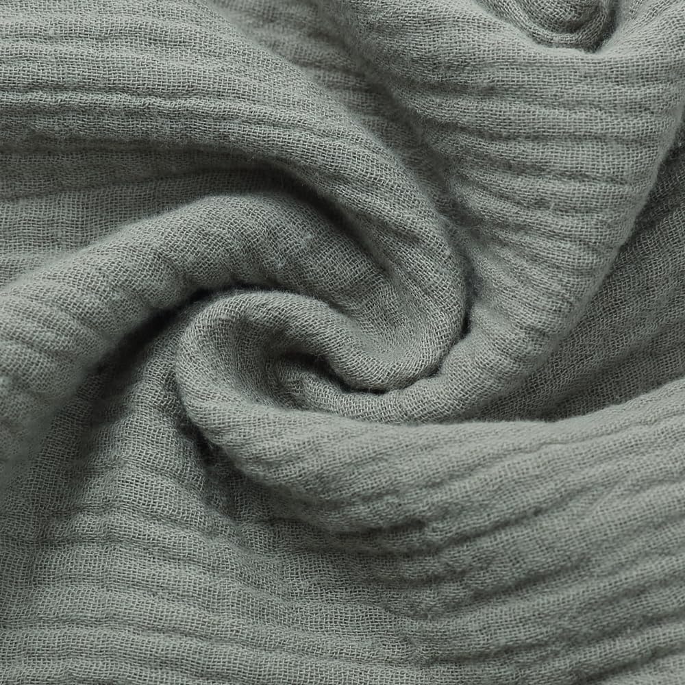 GFQLONG Toddler Boy Girl Linen Pants,Boys Cotton Harem Pant Girls Gauze Muslin Loose Bloomers - Image 6