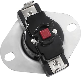 80601 High Temp Limit Switch Replacement, Compatible with Vogelzang VG5790 VG5770, USSC Bay Front 5660 & Ashley AP5660L Pellet Stoves – L210°F Temp Sensor Switch with Manual Reset Button