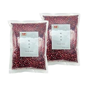 Zestful Foods Adzuki Beans - Chinese Red Beans, Non-GMO, Sproutable, Vegan - Perfect for Asian Recipes, Soups, and Desserts - 4 Lbs. 2 pack, 2 Lbs. each