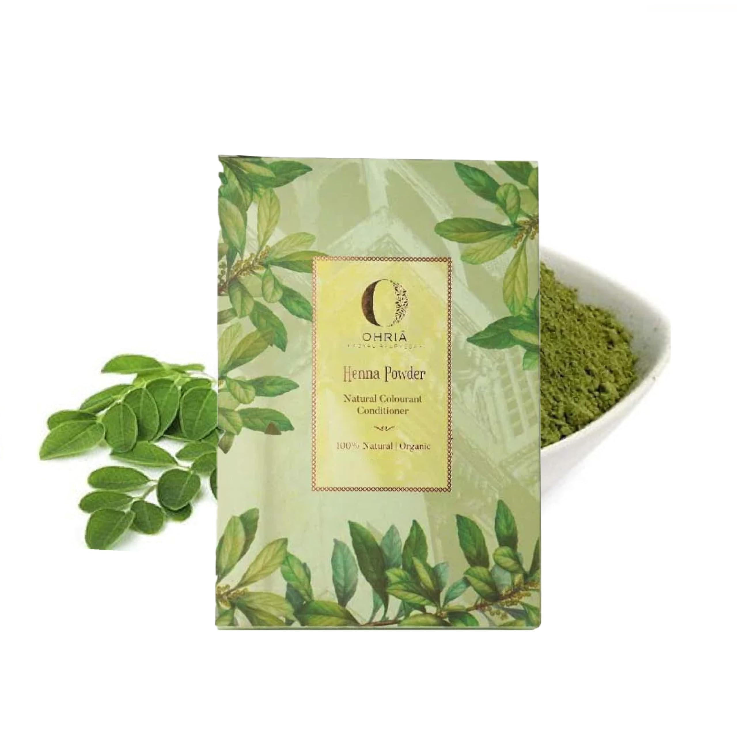 Ayurveda 100% Pure Henna Powder | Natural Hair Color and Conditioner | For Long Lasting Brown Shade | Natural Henna Powder – Nourish, Strengthen & Shine | Suitable for All Hair Types - 150g-image-29