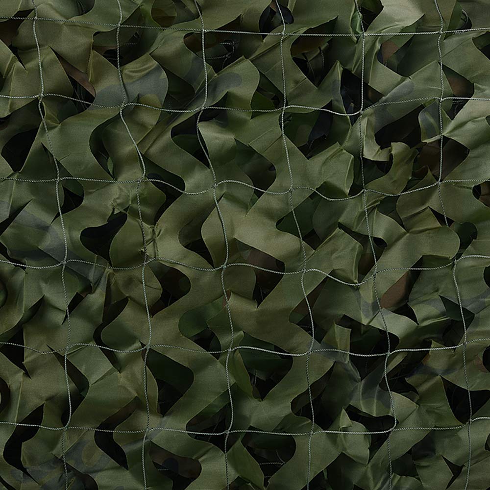 LOOGU Red de camuflaje militar duradera con rejilla para decoración, parasol, caza, tiro, escondite para acampar