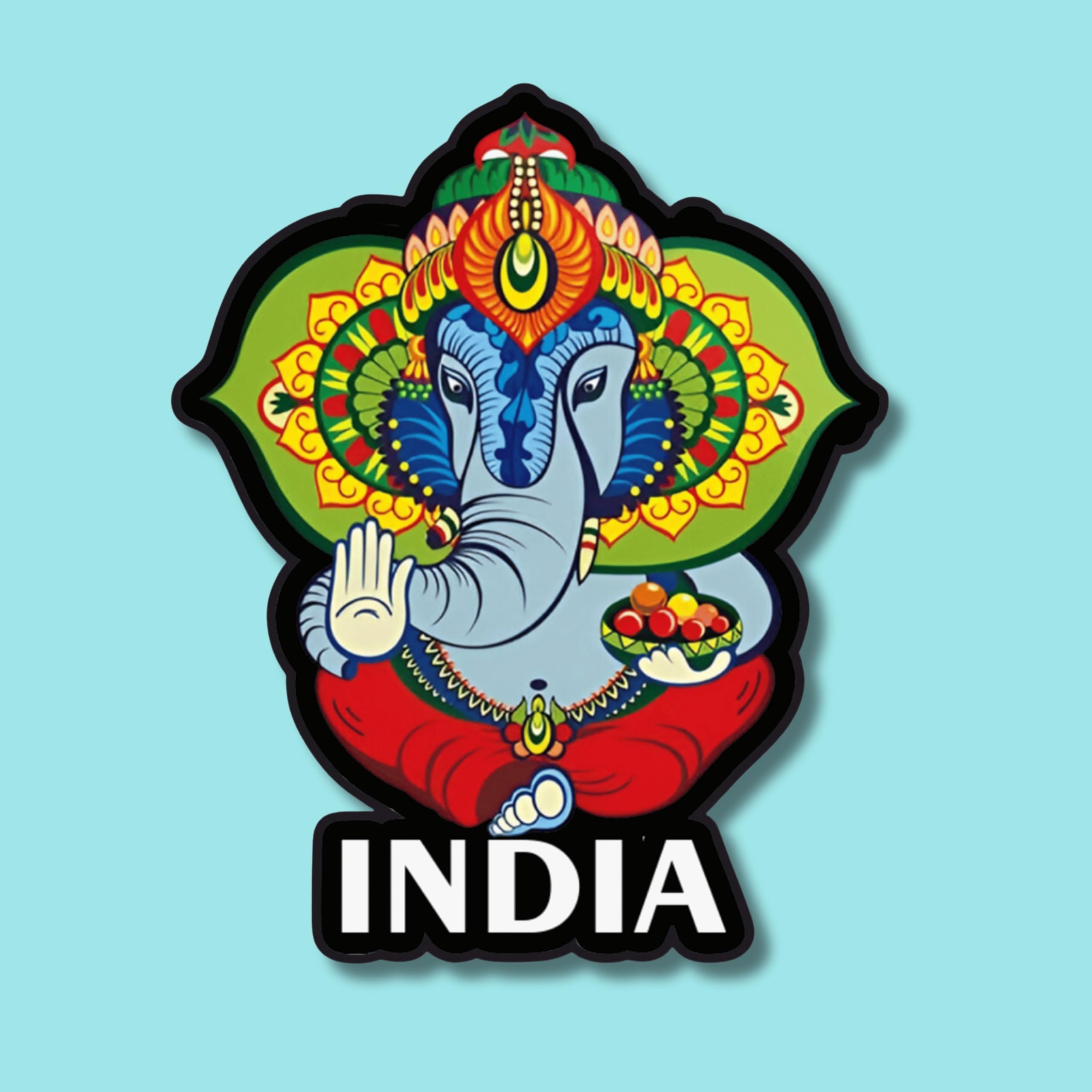 EXPLEASIA Wooden Fridge Magnets for Home & Kitchen | Fridge magents| Gifts Items| Printed Wooden Fridge magents (Hyderabad)