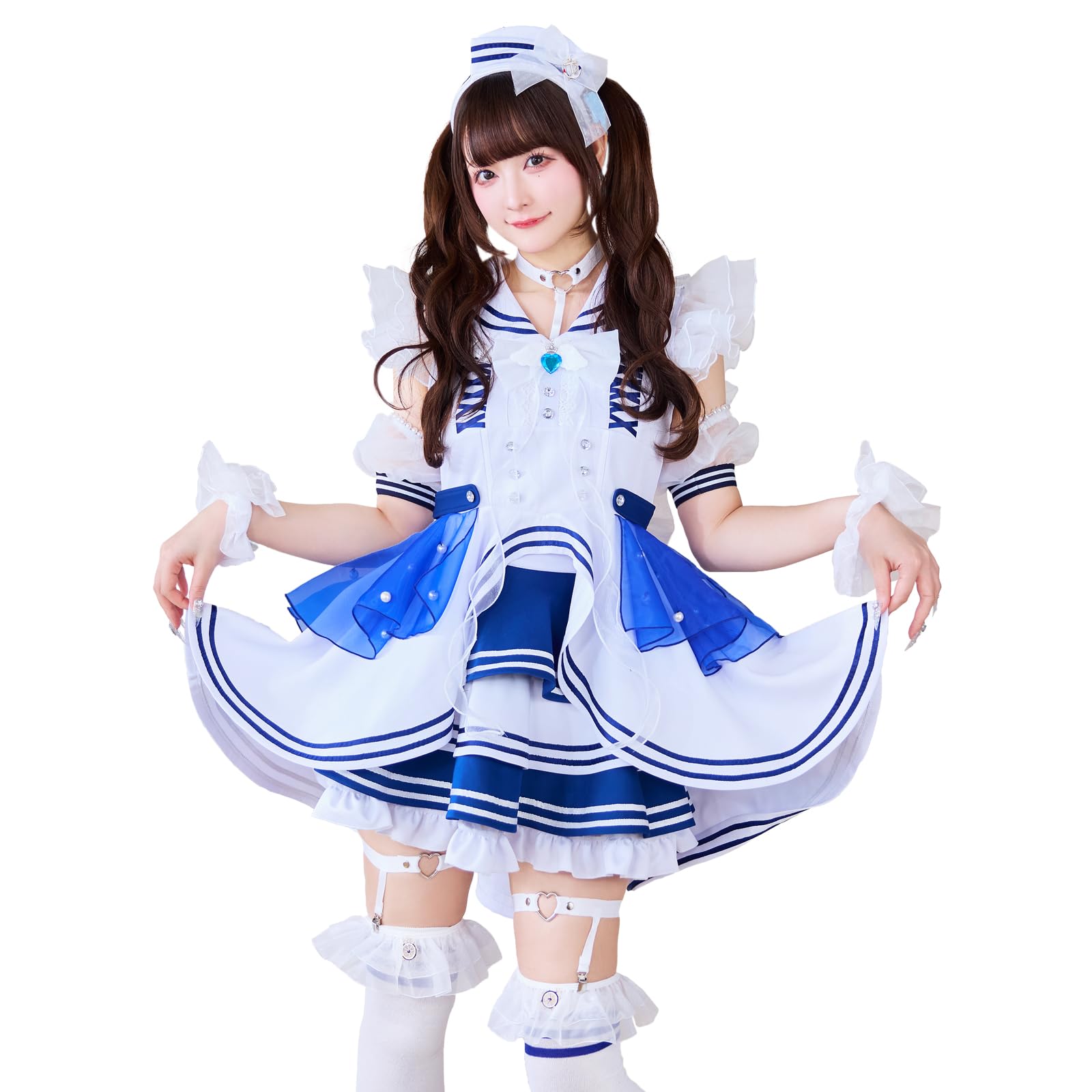 Amazon.co.jp: [Malymoon] コスプレ きゅるりんってしてみて マリン