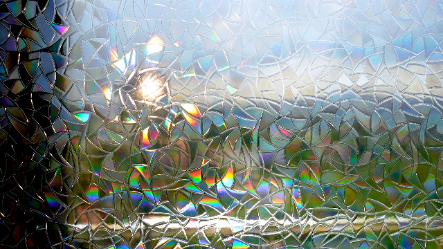 Pellicola Per Vetri Donox Effetto Arcobaleno: Adesivo Statico Per Privacy, UV, Rimovibile, 75x200 Cm, Per Finestre E Casa - 4
