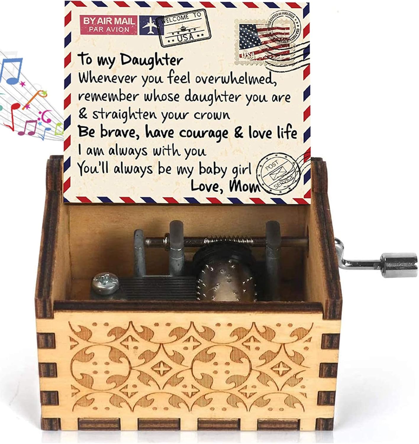 Wooden Music Box Daughter Gifts from Mom You are Sri Lanka Ubuy