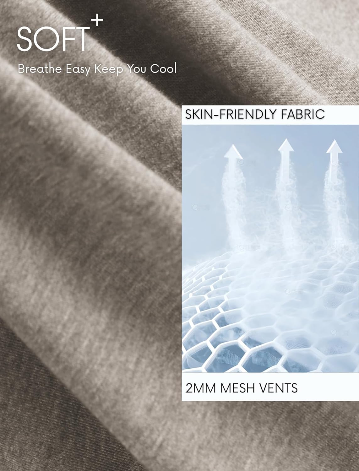 PINSPARK Short Sleeve Hoodies for Men Lightweight Pullover - Quick-Dry Athletic Hooded T-Shirt for Gym Workout Fitness - Image 5