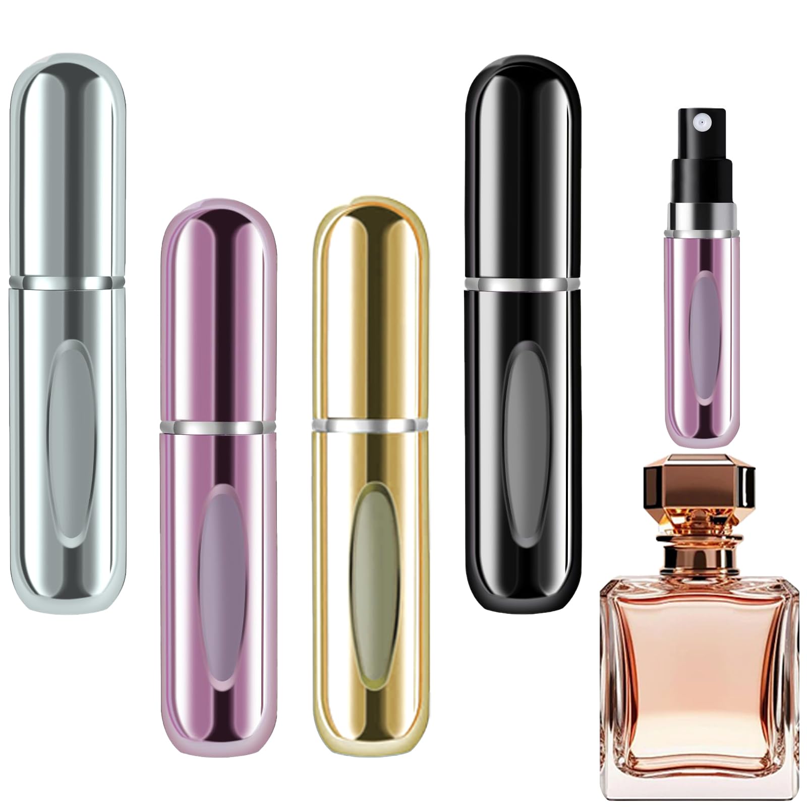 opasyo Refillable Perfume Portable Atomizer Bottle - refillable containers | Mubboo