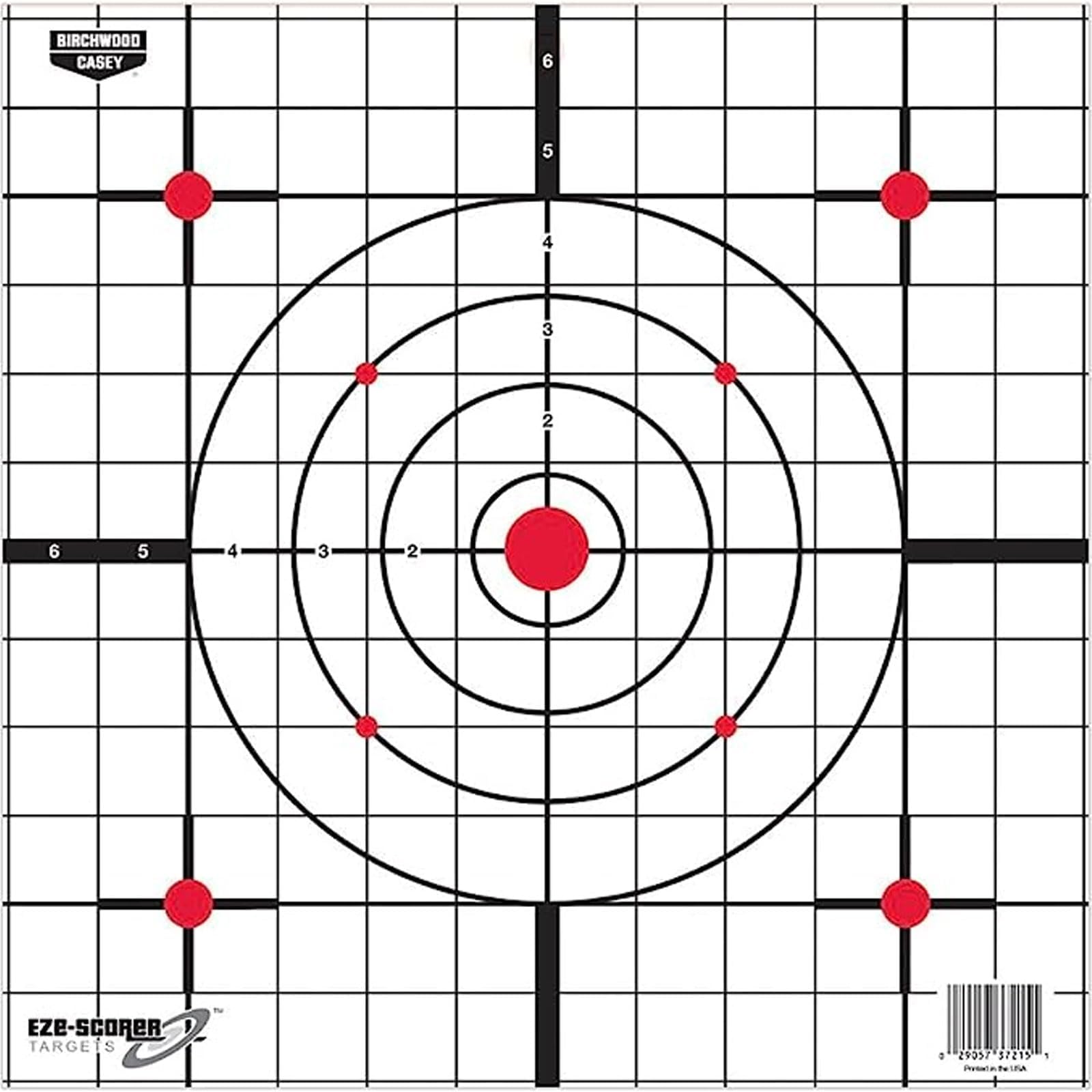 Birchwood Casey EZE-Scorer 12" Paper Shooting Targets
