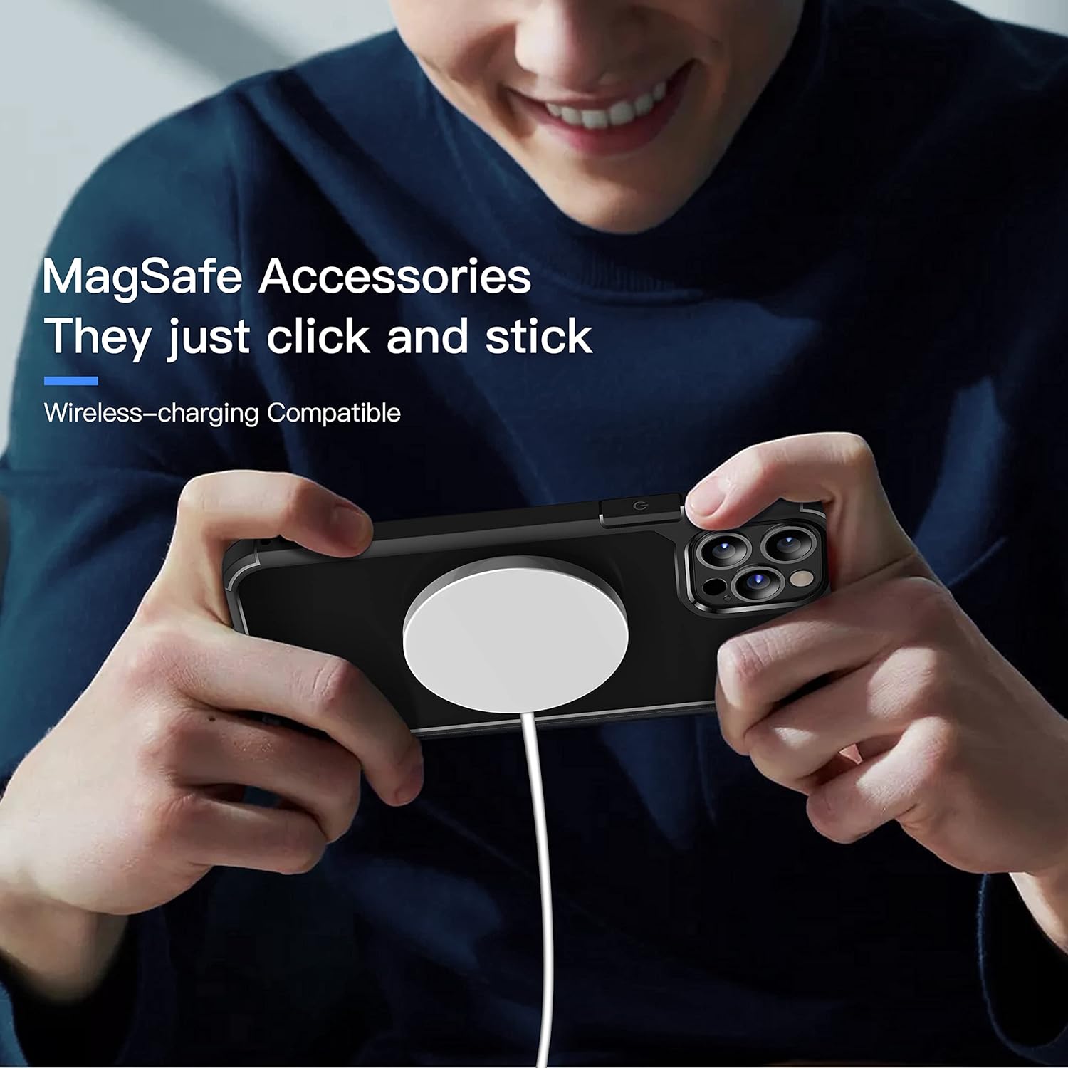 Best Seller CASEKOO Defender Designed for iPhone 12 Case, Designed for iPhone 12 Pro Case [Military Level Drop Protection], Clear Shockproof Protective Phone Case Slim Thin Cover 5G 6.1 inch 2020-Graphite